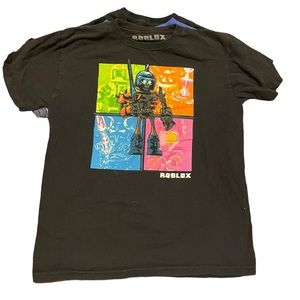 Big Boys wardrobe lot 7 t-shirts, shorts, pajamas sz 12/14